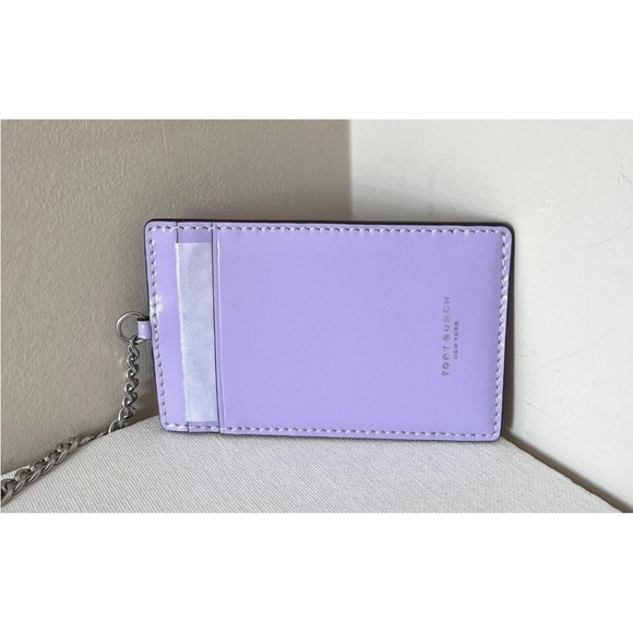 NWT Tory Burch Light Purple Zip Wallet - Picture 3 of 14